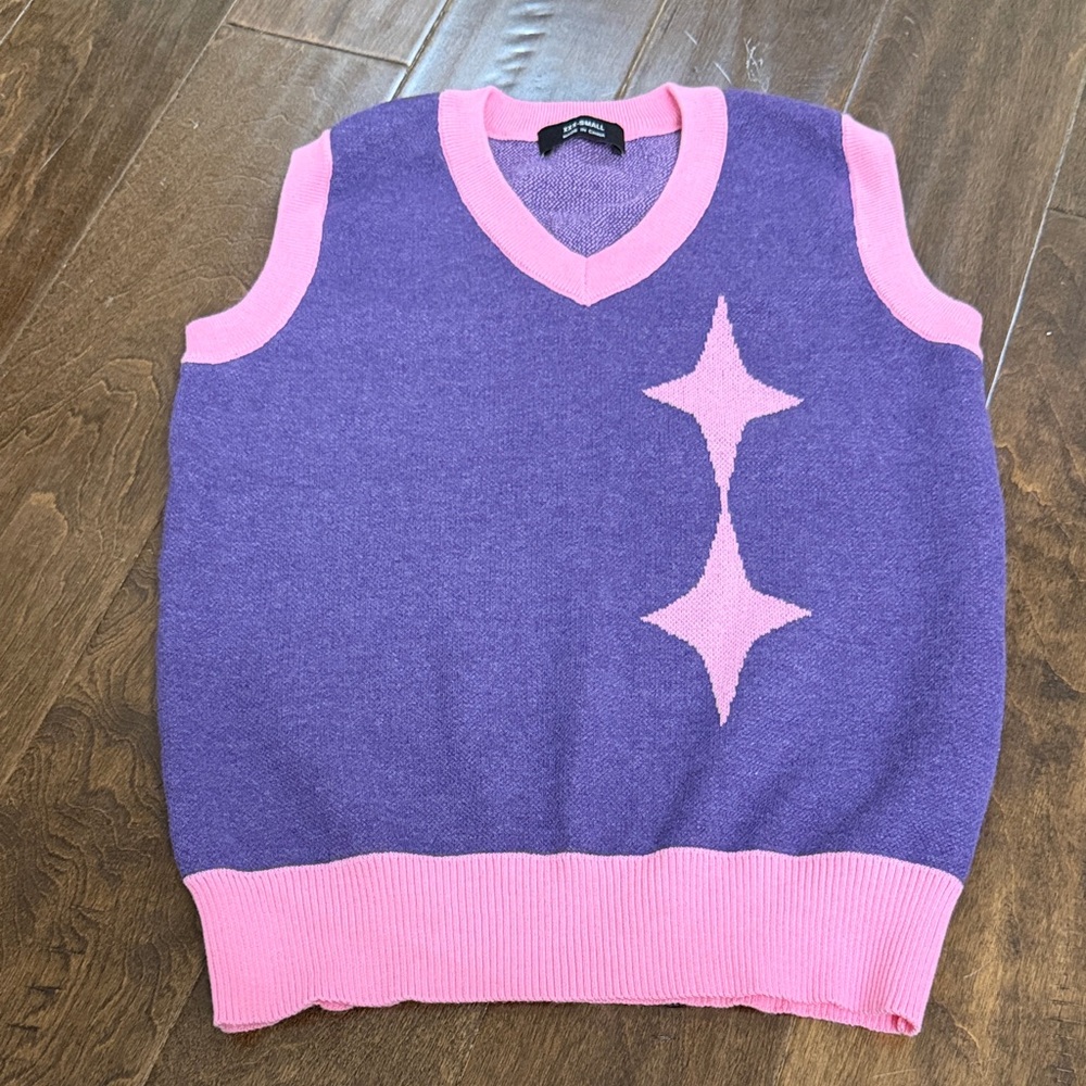 Saja Boys KPDH Knit Vest Sleeveless Sweater - Kids Costume